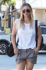 KALEY  CUOCO Leaves Workout in Los Angeles 09/26/2016