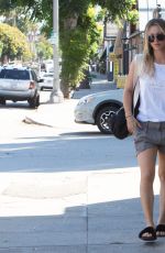 KALEY  CUOCO Leaves Workout in Los Angeles 09/26/2016