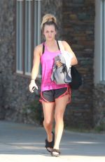 KALEY CUOCO Leaves Yoga Class in Studio City 09/15/2016