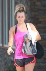 KALEY CUOCO Leaves Yoga Class in Studio City 09/15/2016