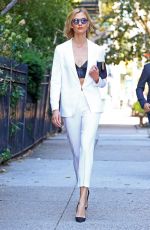 KARLIE KLOSS Leaves Hugo Boss Fashion Show in New York 09/14/2016