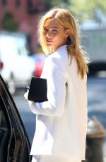 KARLIE KLOSS Leaves Hugo Boss Fashion Show in New York 09/14/2016