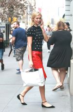 KARLIE KLOSS out and About in New York 09/07/2016