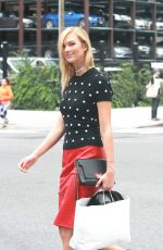 KARLIE KLOSS out and About in New York 09/07/2016