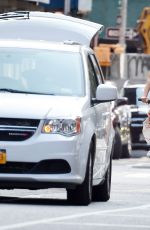 KARLIE KLOSS Riding a Bike Out in New York 09/09/2016