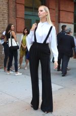 KAROLINA KURKOVA Out and About in New York 09/12/2016