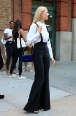 KAROLINA KURKOVA Out and About in New York 09/12/2016