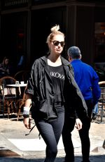 KAROLINA KURKOVA Out and About in New York 09/14/2016
