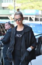 KAROLINA KURKOVA Out and About in New York 09/14/2016