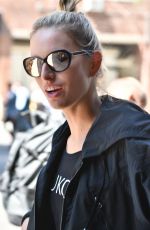 KAROLINA KURKOVA Out and About in New York 09/14/2016