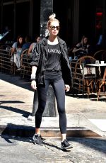 KAROLINA KURKOVA Out and About in New York 09/14/2016