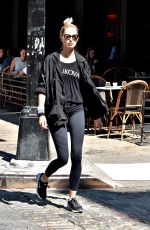 KAROLINA KURKOVA Out and About in New York 09/14/2016