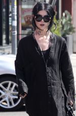 KAT VON D Out and About in Los Angeles 08/26/2016