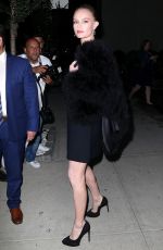 KATE BOSWORTH Leaves Her Hotel in New York 09/27/2016