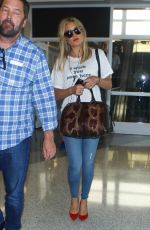 KATE HUDSON at LAX Airport in Los Angeles 09/14/2016