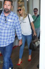 KATE HUDSON at LAX Airport in Los Angeles 09/14/2016