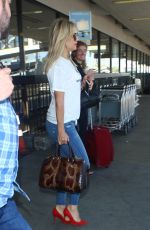 KATE HUDSON at LAX Airport in Los Angeles 09/14/2016