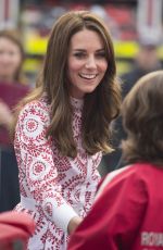 KATE MIDDLETON at Canadian Coast Guard and Vancouver First Responders Event at Kitsilano Coast Guard Station in Vancouver 09/25/2016