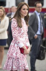 KATE MIDDLETON at Canadian Coast Guard and Vancouver First Responders Event at Kitsilano Coast Guard Station in Vancouver 09/25/2016