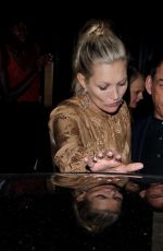 KATE MOSS Leave Chiltern Firehouse in London 09/20/2016