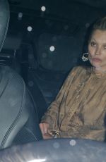 KATE MOSS Leave Chiltern Firehouse in London 09/20/2016