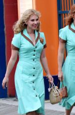 KATE WINSLET and JUNO TEMPLE on the Set of Woody Allen