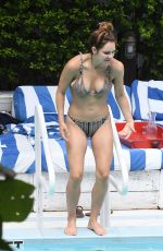 KATHARINE MCPHEE in Bikini at a Pool in Miami 09/24/2016