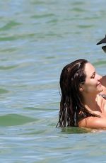 KATHARINE MCPHEE in Bikini on the Beach in Miami 09/23/2016