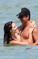 KATHARINE MCPHEE in Bikini on the Beach in Miami 09/23/2016