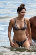 KATHARINE MCPHEE in Bikini on the Beach in Miami 09/23/2016