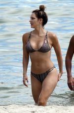 KATHARINE MCPHEE in Bikini on the Beach in Miami 09/23/2016
