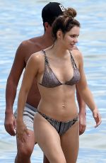 KATHARINE MCPHEE in Bikini on the Beach in Miami 09/23/2016