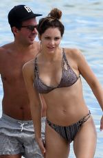KATHARINE MCPHEE in Bikini on the Beach in Miami 09/23/2016