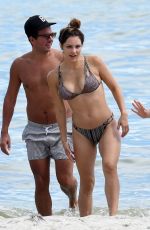KATHARINE MCPHEE in Bikini on the Beach in Miami 09/23/2016