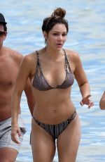 KATHARINE MCPHEE in Bikini on the Beach in Miami 09/23/2016