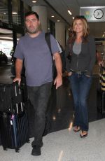 KATHY IRELAND at Los Angeles International Airport 09/02/2016