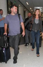 KATHY IRELAND at Los Angeles International Airport 09/02/2016