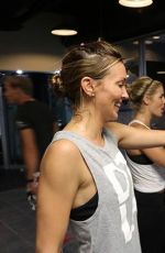 KATIE CASSIDY at UFC Training with Cast of Arrow in Vancouver 09/01/2016