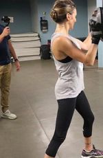 KATIE CASSIDY at UFC Training with Cast of Arrow in Vancouver 09/01/2016