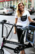 KATIE CASSIDY Out and About New York Fashion Week 09/09/2016