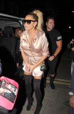 KATIE PRICE Night Out in London 09/18/2016