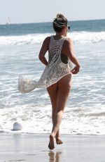 KATIE WAISSEL in Swimsuit at a Beach in Santa Monica 09/19/2016