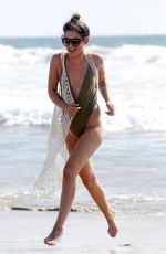 KATIE WAISSEL in Swimsuit at a Beach in Santa Monica 09/19/2016