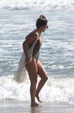 KATIE WAISSEL in Swimsuit at a Beach in Santa Monica 09/19/2016