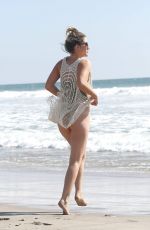 KATIE WAISSEL in Swimsuit at a Beach in Santa Monica 09/19/2016