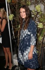 KEIRA KNIGHTLEY at Chanel Fine Jewelry Dinner at Bergdorf Goodman in New York 09/06/2016