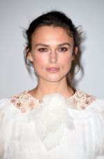 KEIRA KNIGHTLEY at Culture Chanel Exhibition Opening in Venice 09/15/2016