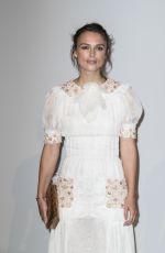 KEIRA KNIGHTLEY at Culture Chanel Exhibition Opening in Venice 09/15/2016