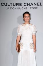 KEIRA KNIGHTLEY at Culture Chanel Exhibition Opening in Venice 09/15/2016