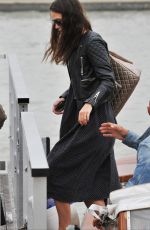 KEIRA KNIGHTLEY Leaves Venice 09/16/2016